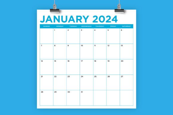 2024 Square COLOR 12x12 Calendar: A Designer's Guide