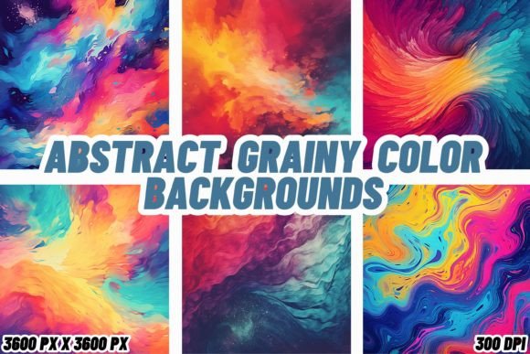 Abstract Grainy Color Backgrounds: A Designer's Guide