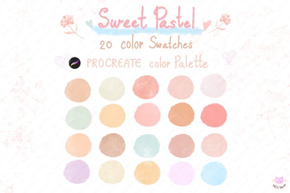 Beige Pink Procreate Color Palette: Crafting a Softer Visual Voice