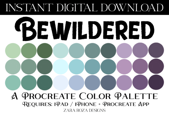 Bewildered Procreate Color Palette: Your Next Creative Staple