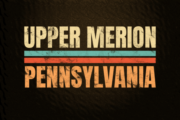Celebrate Upper Merion Pennsylvania Retro Color and Design