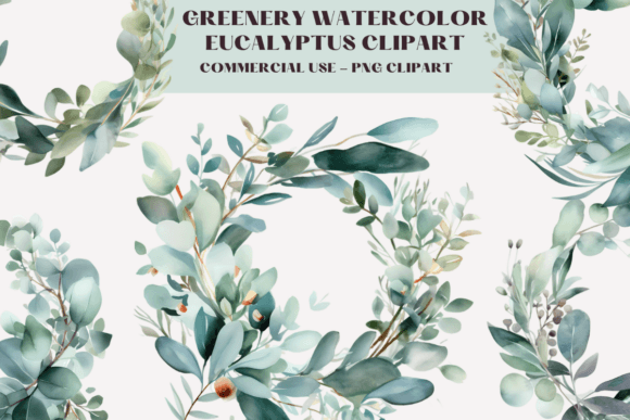 Greenery Watercolour Eucalyptus Clipart: A Designer's Guide