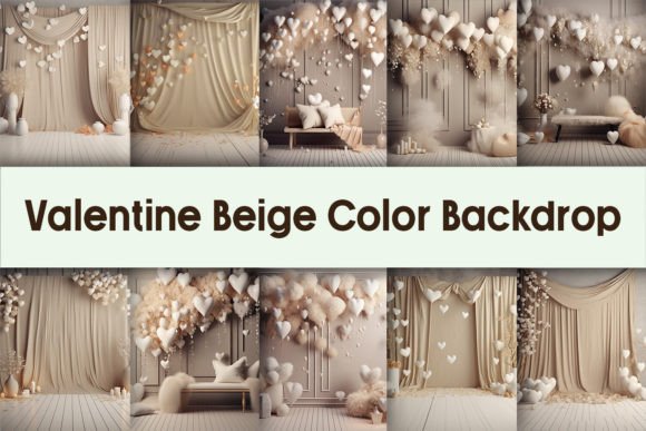 The Subtle Power of the Valentine Beige Color Backdrop