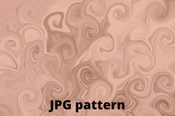Using the Brown Color Swirl Paint Background in Design