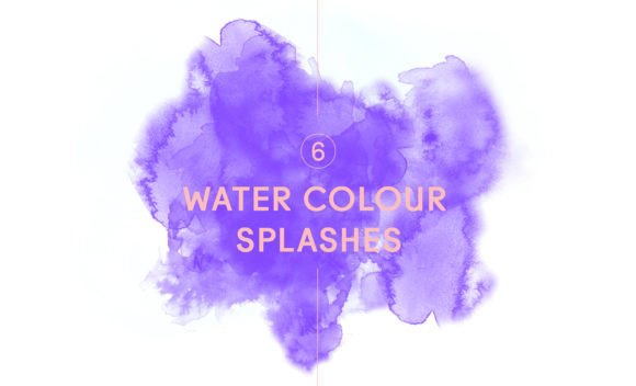 Watercolour Splashes - PNG: Digital Artistry Unpacked